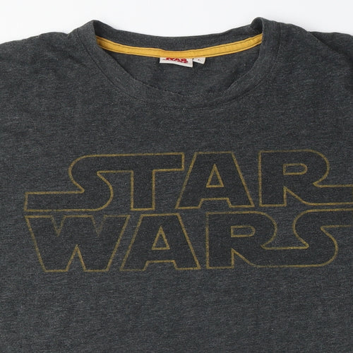 Star Wars Men's Grey M Graphic Tee