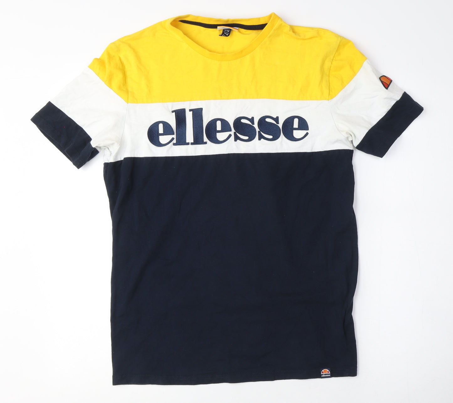 Ellesse Men's Multicoloured Logo T-Shirt, M