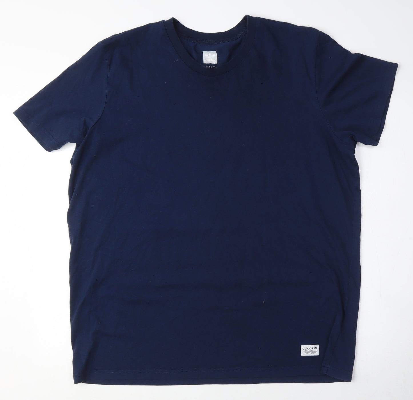 Adidas Men's Blue T-Shirt L Crew Neck Casual