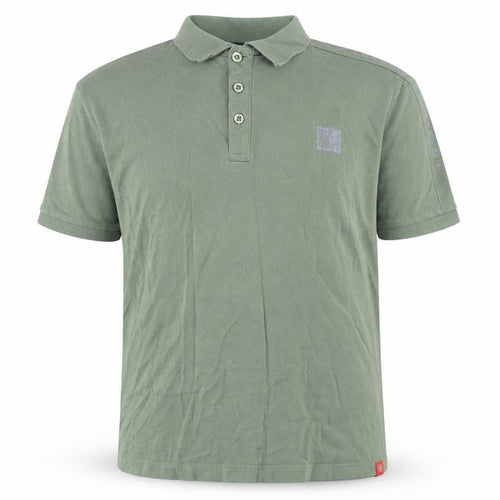 Duck and Cover Men's XL Green Collared T-Shirt
