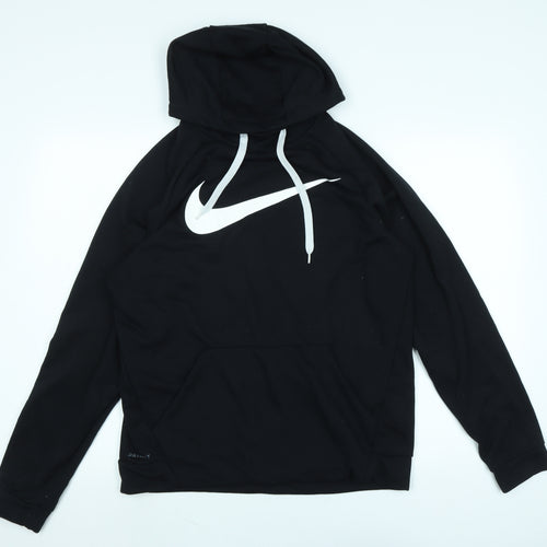 Nike - drift Mens Black Polyester Pullover Hoodie Size M - Nike Drift