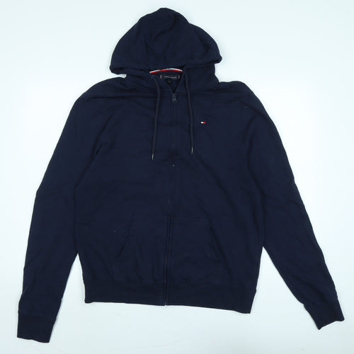 Tommy Hilfiger Mens Blue Jacket Size L - Logo