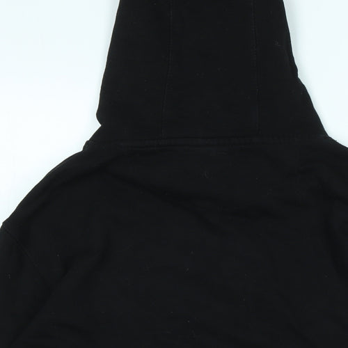 Vikings Womens Black Cotton Pullover Hoodie Size M - Logo - Lagertha