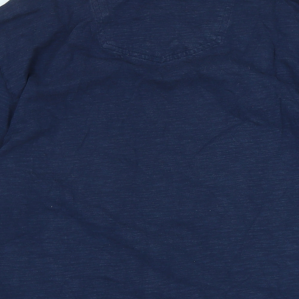 Fat Face Mens Blue Cotton T-Shirt Size XL Crew Neck - Logo - Volkswagon