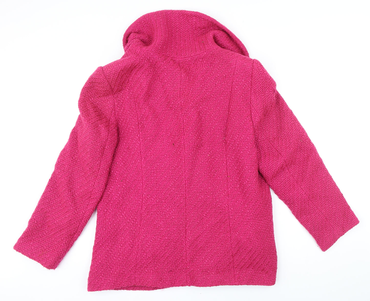 Per Una Womens Pink Jacket Coat Size 20 Button