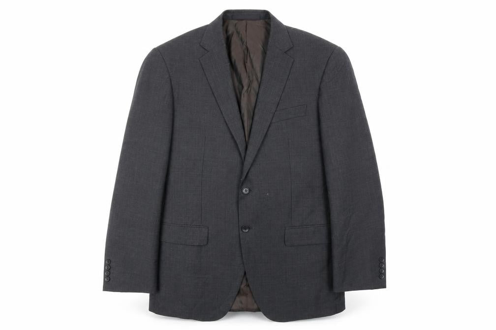 Autograph Mens Grey Wool Jacket Blazer Size 44 Regular