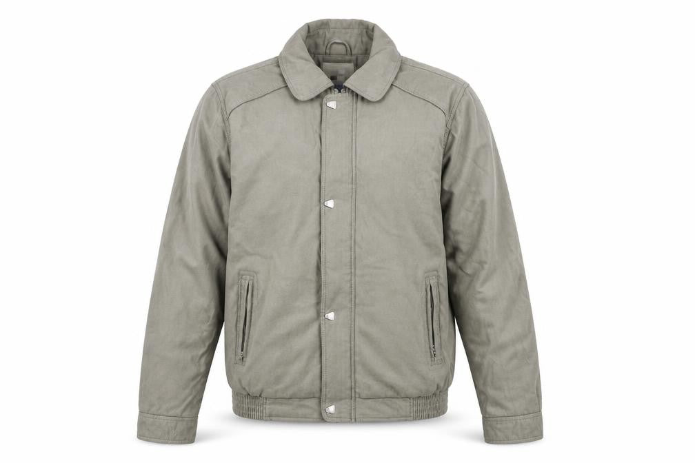 Uno Camicie Mens Green Jacket Size L Zip