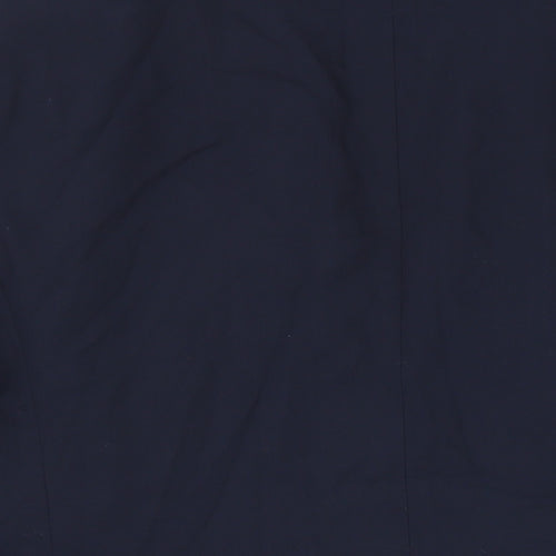 Marks and Spencer Mens Blue Wool Jacket Blazer Size 46 Big & Tall