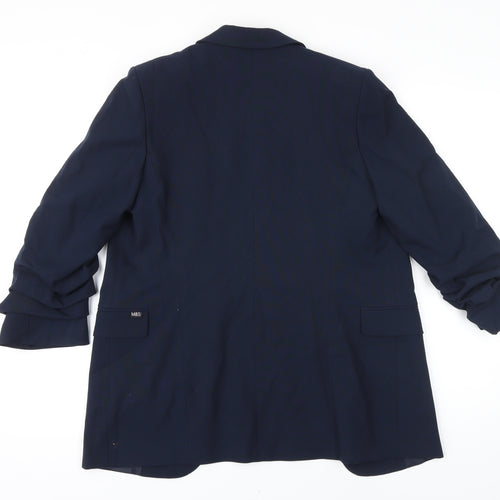 Coporate Wear (M&S) Womens Blue Jacket Blazer Size 32