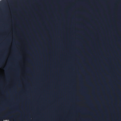 Coporate Wear (M&S) Womens Blue Jacket Blazer Size 32