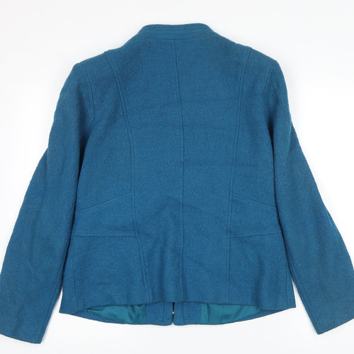 Alexara Womens Blue Jacket Blazer Size 16 Zip