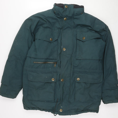 C&A Mens Green Jacket Size M Zip