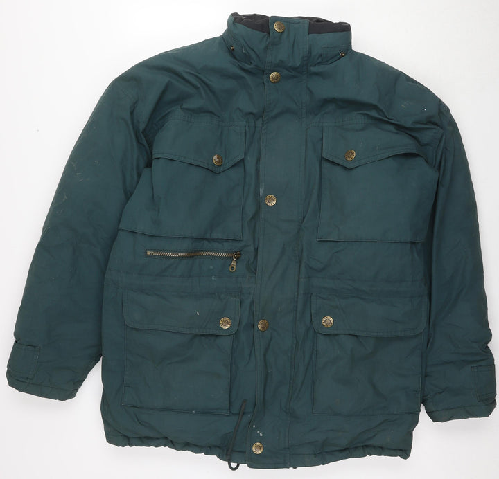 C&A Mens Green Jacket Size M Zip