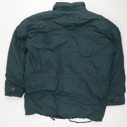 C&A Mens Green Jacket Size M Zip
