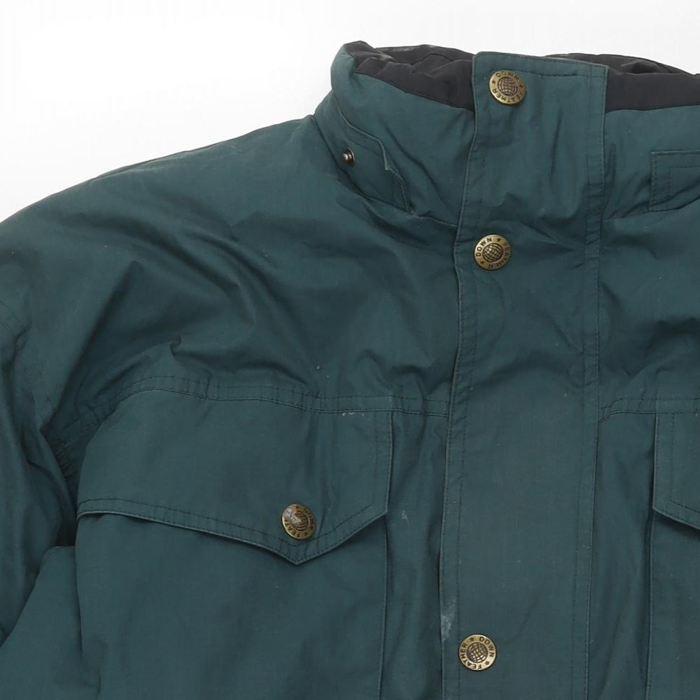 C&A Mens Green Jacket Size M Zip