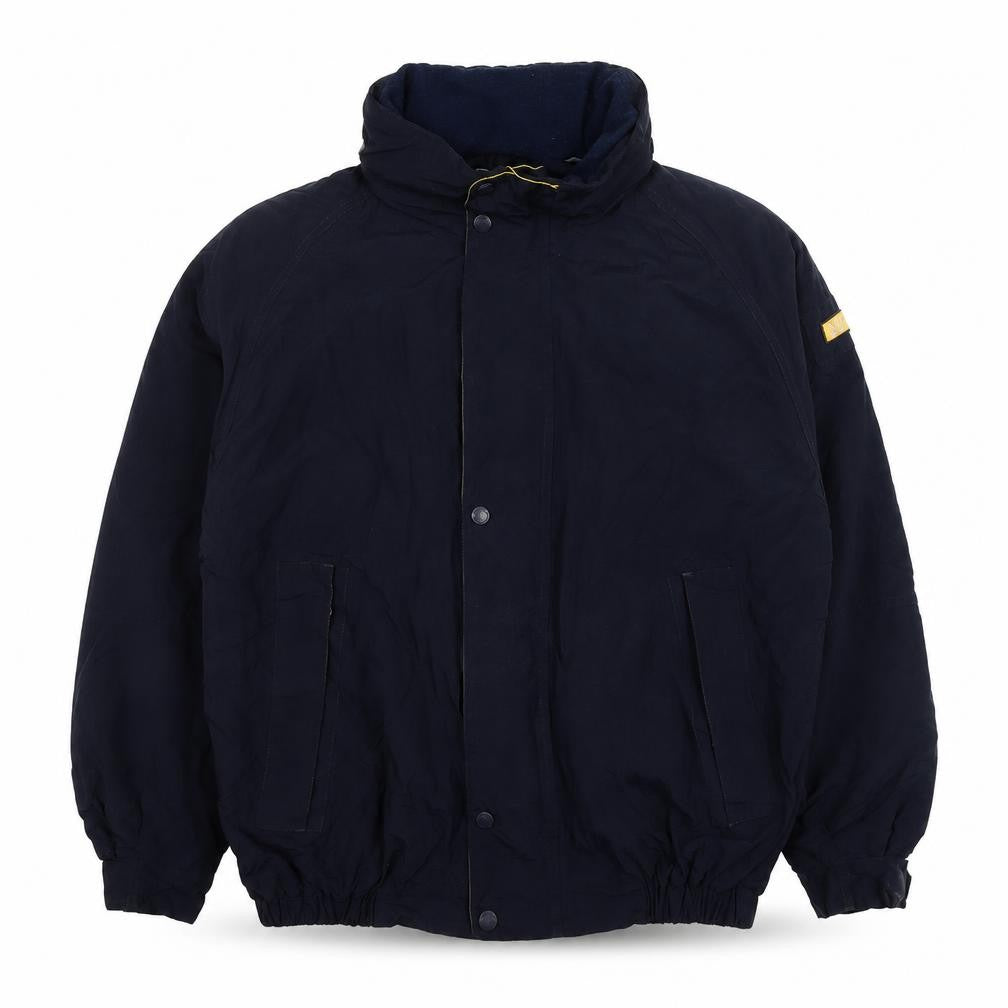 Maine New England Mens Blue Bomber Jacket Jacket Size M Zip