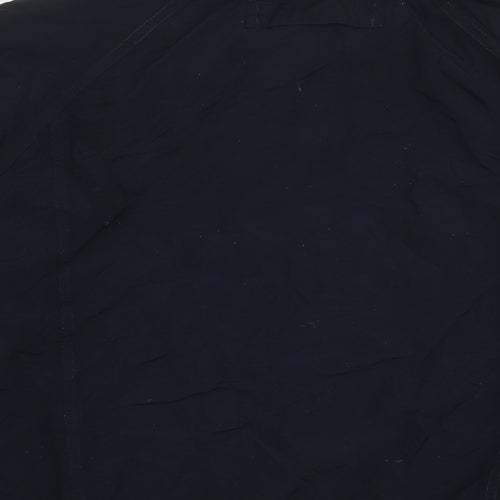Maine Mens Blue Bomber Jacket Jacket Size M Zip