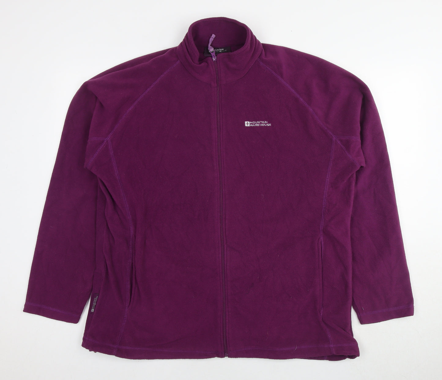 Mountain Warehouse Womens Purple Jacket Size 20 Zip