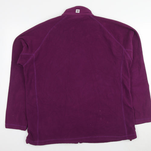 Mountain Warehouse Womens Purple Jacket Size 20 Zip