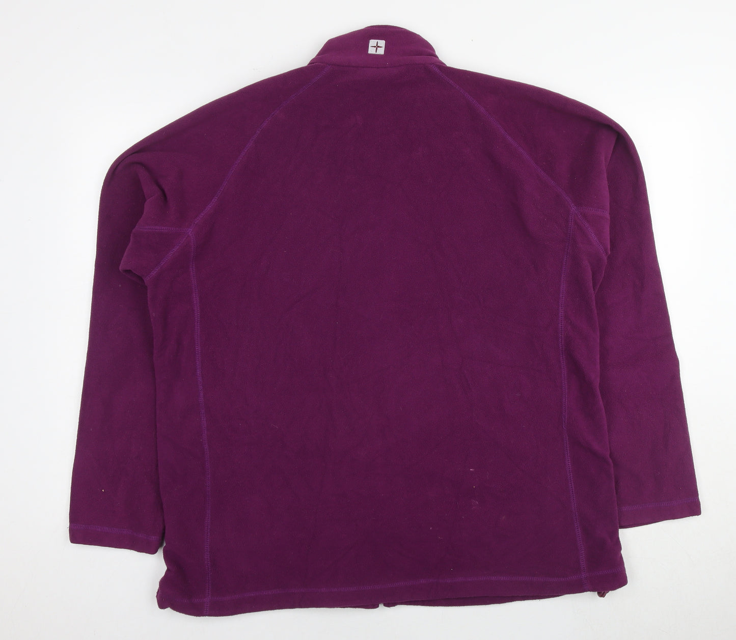 Mountain Warehouse Womens Purple Jacket Size 20 Zip