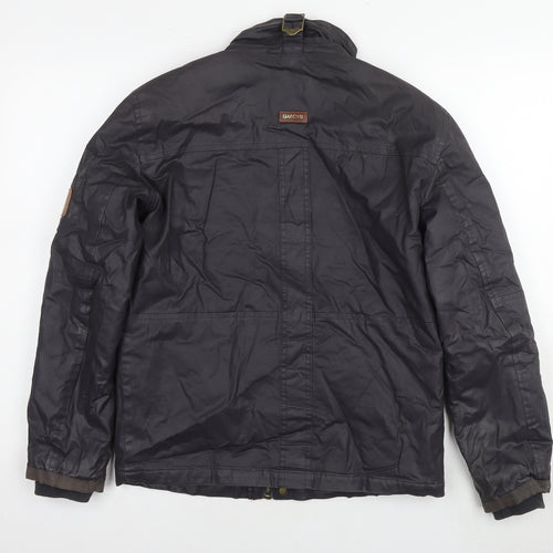 Gandys Womens Black Jacket Size XS Zip - Waxed Unisex