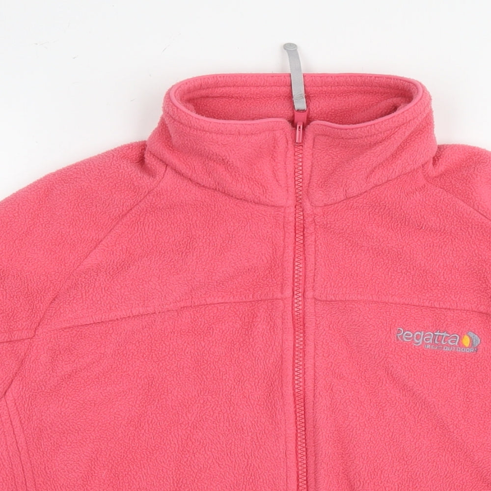 Regatta Womens Pink Jacket Size L Zip