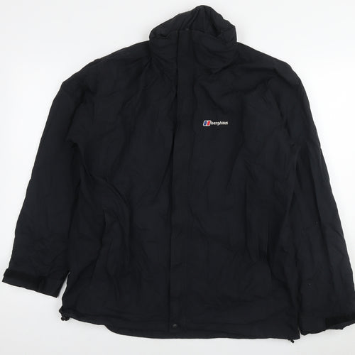 Berghaus Womens Black Jacket Size 18 Zip