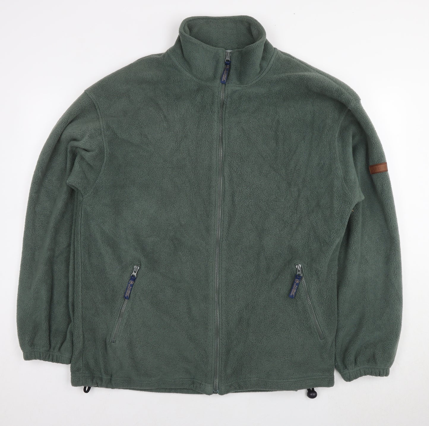 P.G. Field Mens Green Jacket Size L Zip