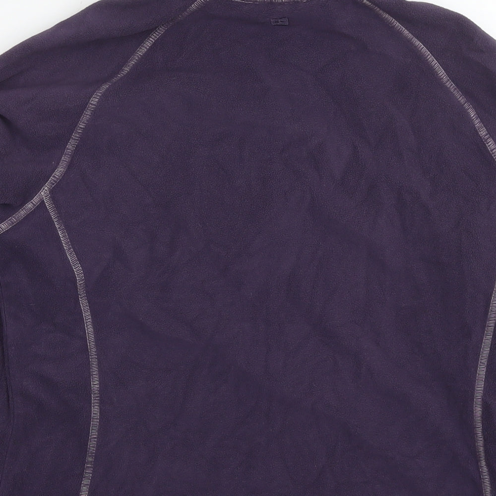 Mountain Warehouse Womens Purple Polyester Pullover Sweatshirt Size 10 Pullover