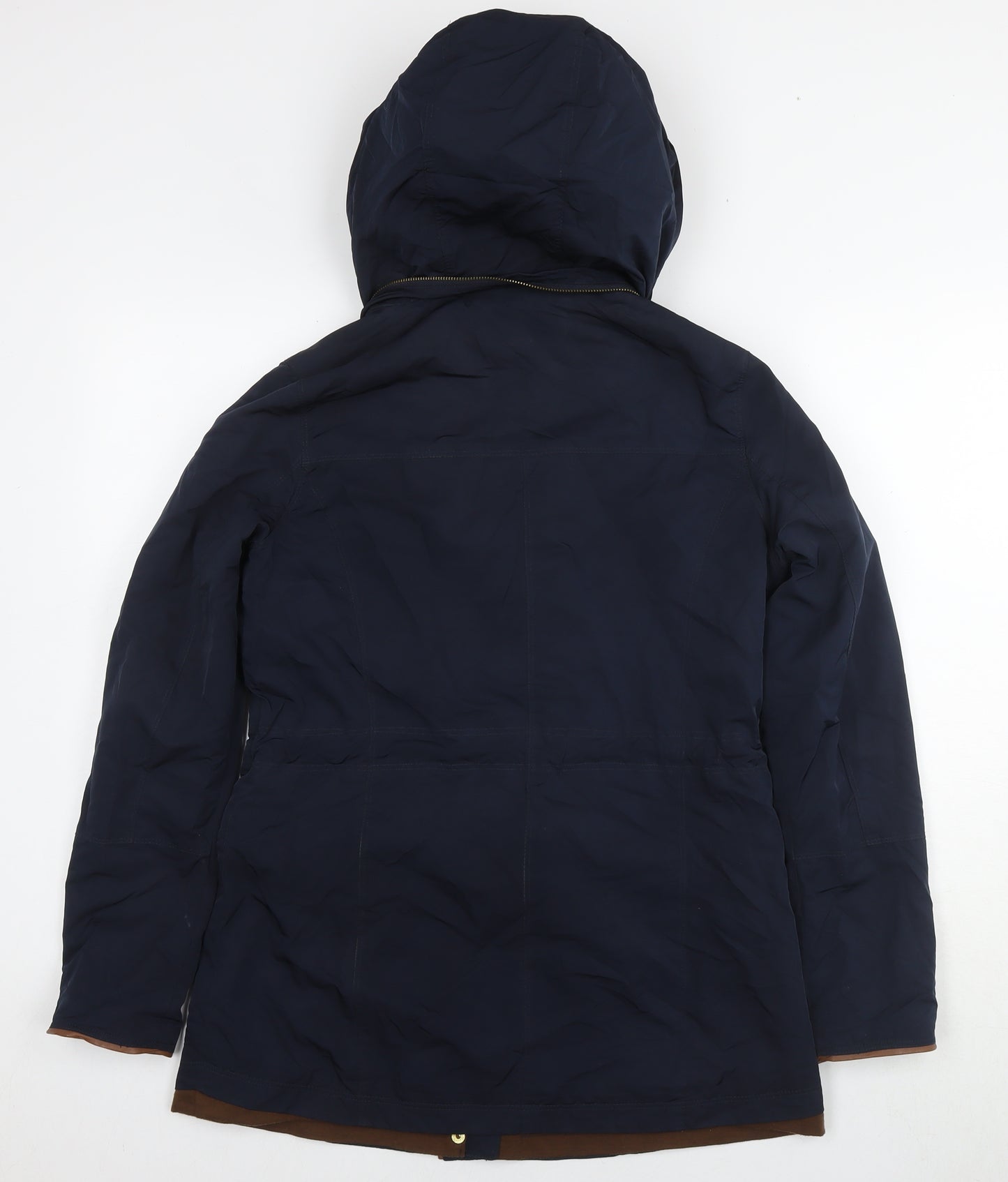 Principles Womens Blue Parka Jacket Size 10 Zip