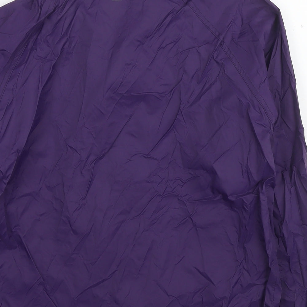 Mountain Warehouse Girls Purple Jacket Size 9-10 Years Zip