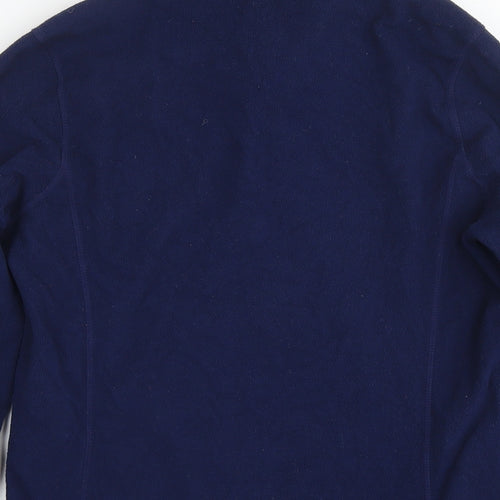 brasher Womens Blue Polyester Pullover Sweatshirt Size 10 Pullover