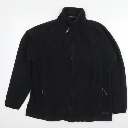 Gelert Womens Black Jacket Size 14 Zip