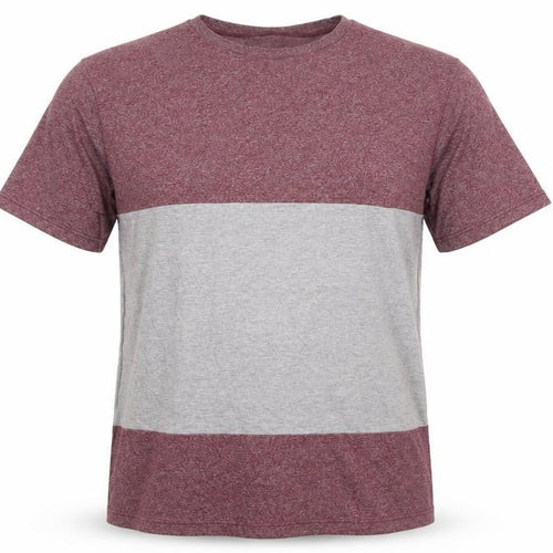 Topman Mens Red Cotton T-Shirt Size M Round Neck