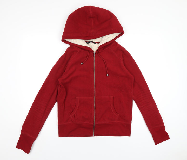 Dunnes Stores Womens Red Jacket Size 12 Zip