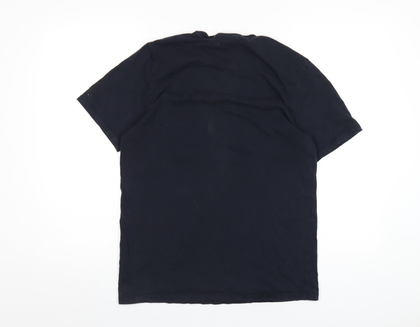 NEXT Mens Blue Cotton T-Shirt Size M Round Neck