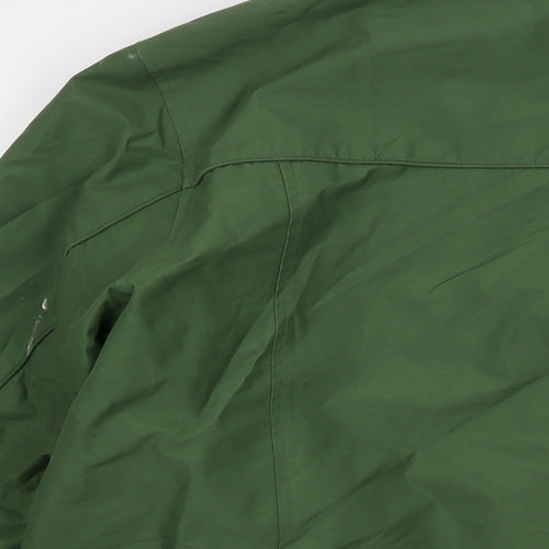 Cotton Traders Mens Green Jacket Size L Zip