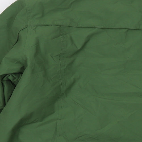 Cotton Traders Mens Green Jacket Size L Zip