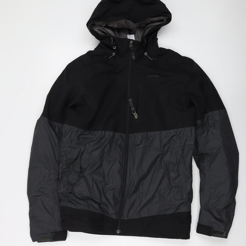 Quechua Mens Black Jacket Size XS Zip