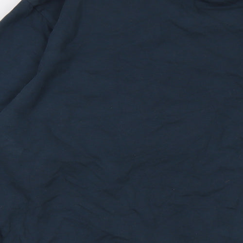Stone Valley Mens Green Cotton T-Shirt Size XL Round Neck