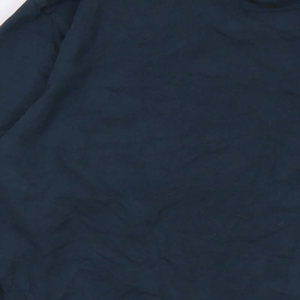 Stone Valley Mens Green Cotton T-Shirt Size XL Round Neck