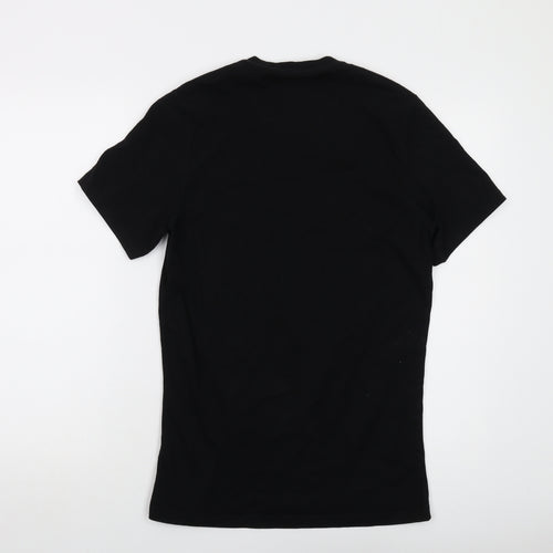 Barbour Mens Black Cotton T-Shirt Size S Crew Neck