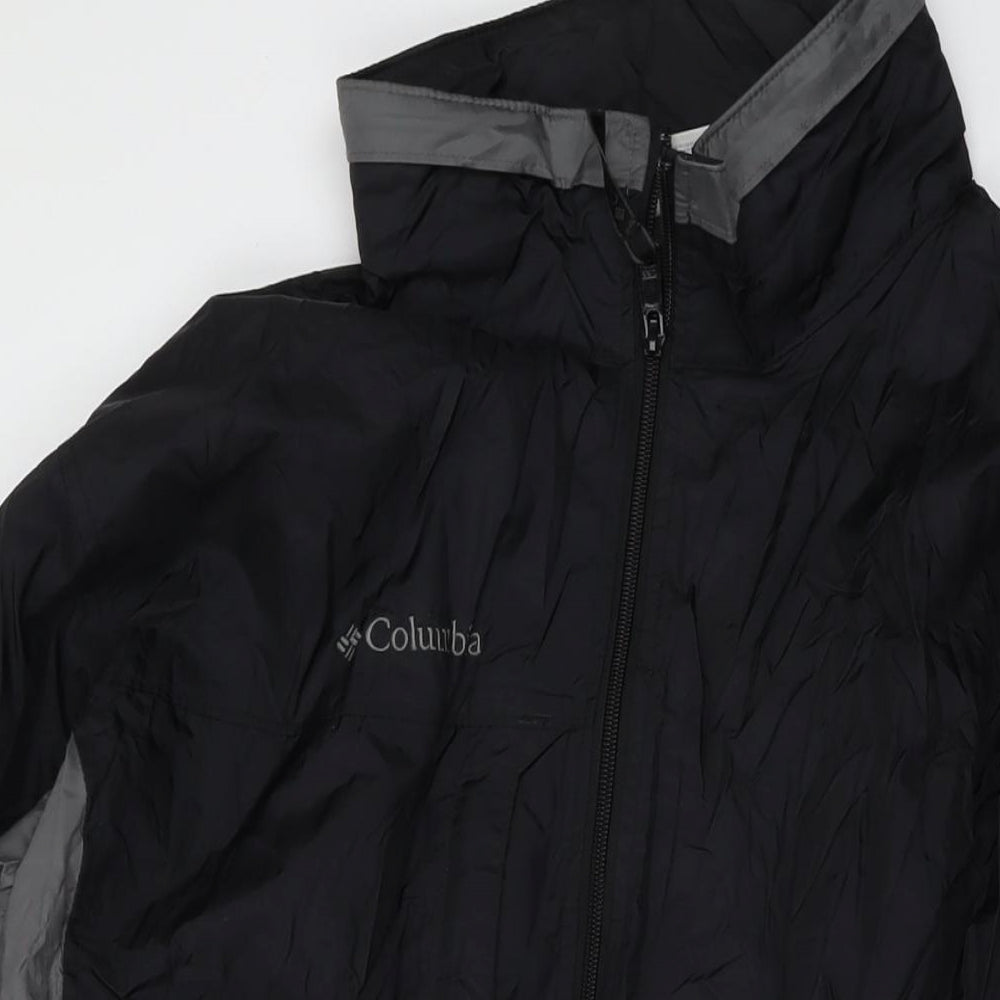 Columbia Mens Black Jacket Size L Zip