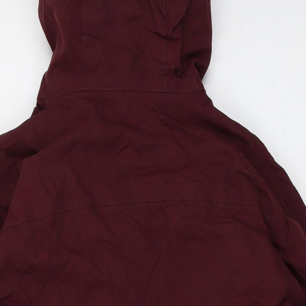 Regatta Womens Red Jacket Size 12 Zip