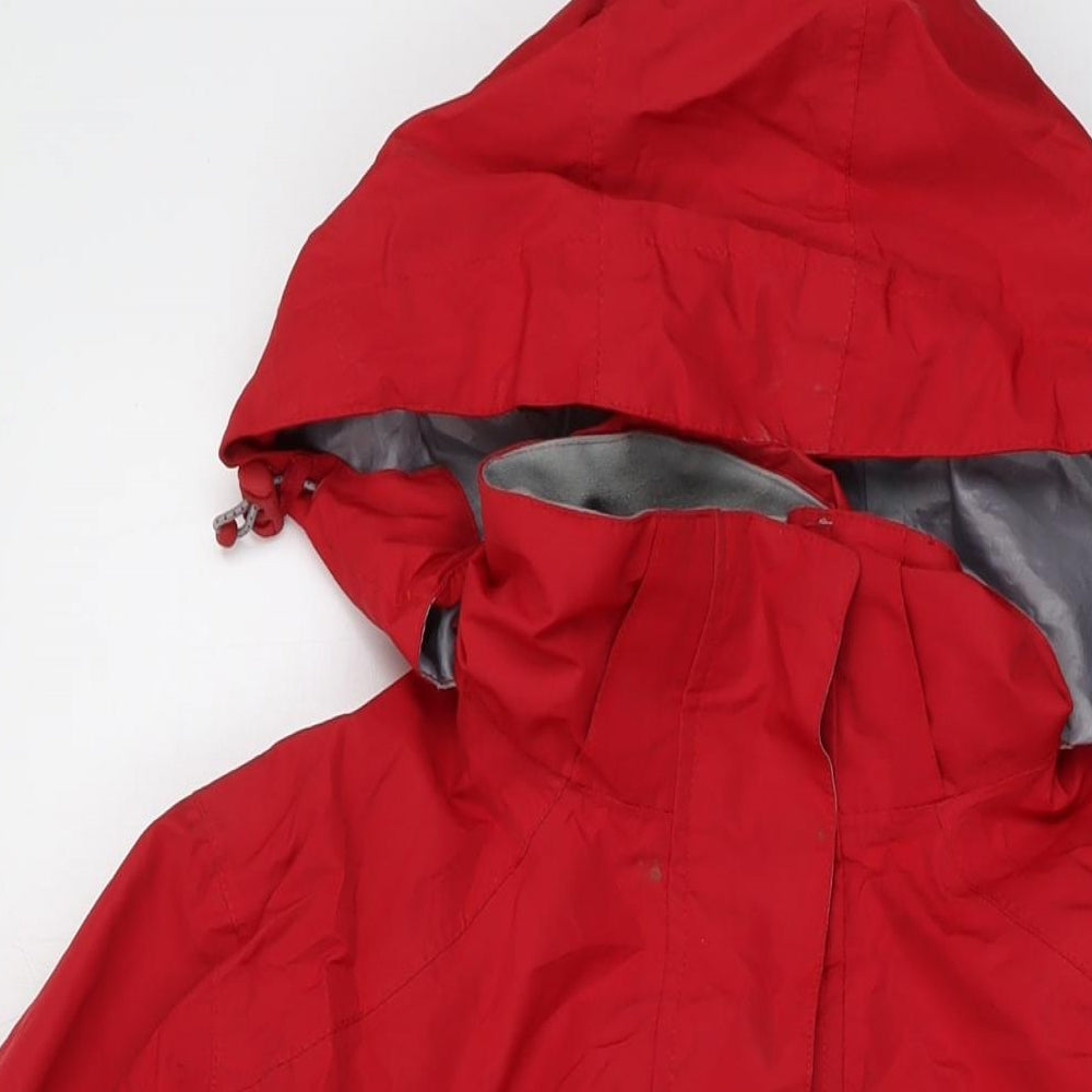 Mountain Warehouse Womens Red Jacket Size 14 Zip