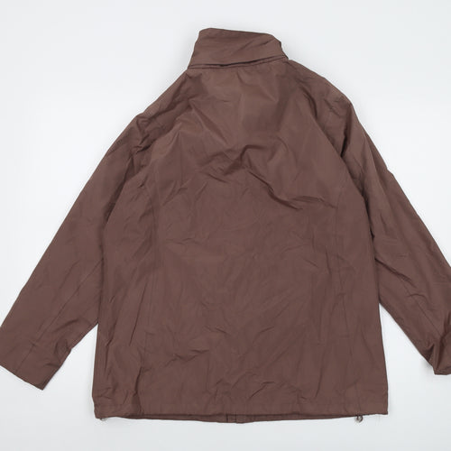 Regatta Womens Brown Jacket Size 12 Zip
