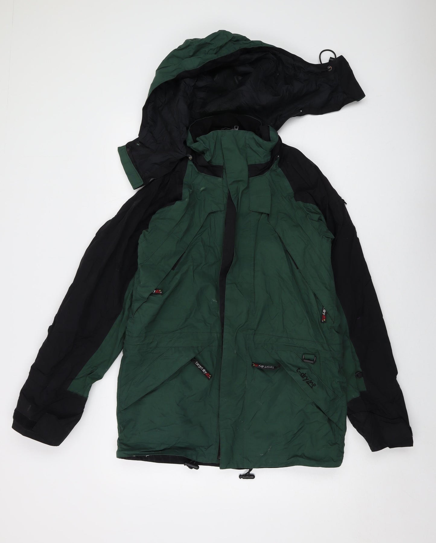 Target Dry Mens Green Jacket Size XS Zip
