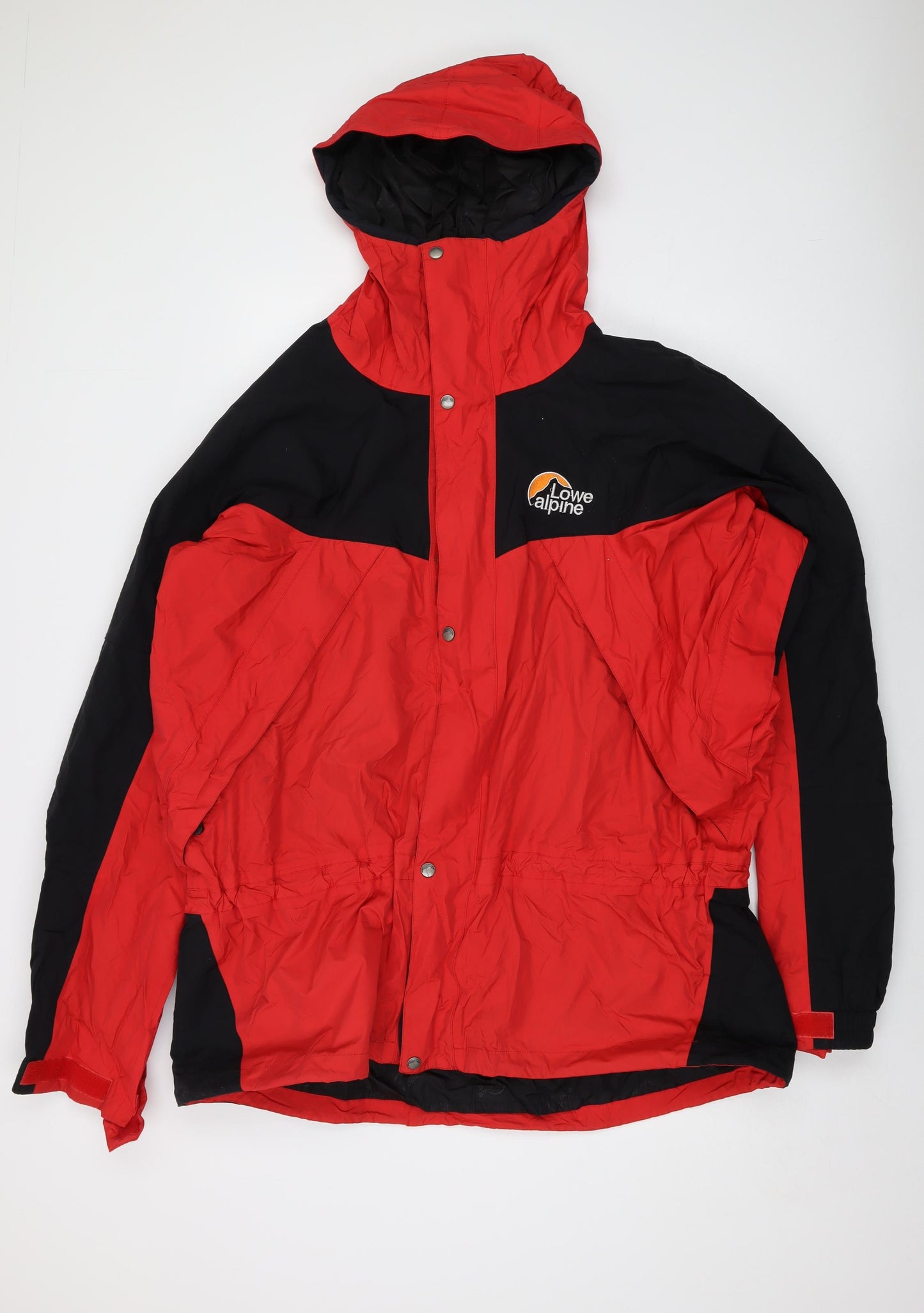 Lowe Alpine Mens Red Jacket Size XL Zip