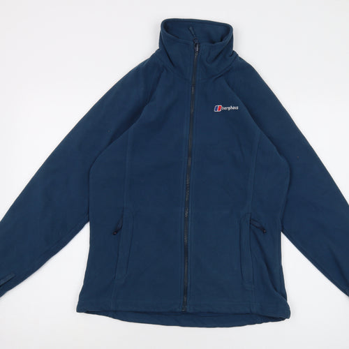 Berghaus Womens Blue Jacket Size 12 Zip