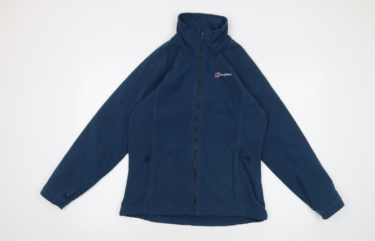 Berghaus Womens Blue Jacket Size 12 Zip